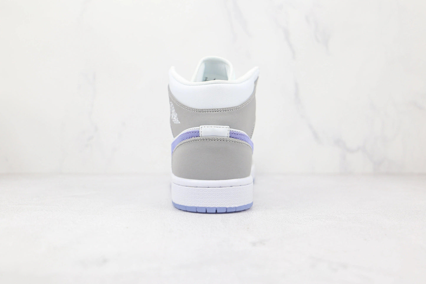 Custom Air Jordan 1 Mid Wolf Grey High Q