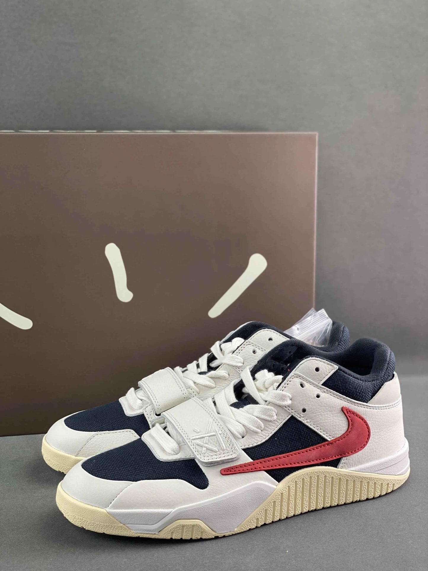 Custom Travis Scott x Air Jordan Executive The Check