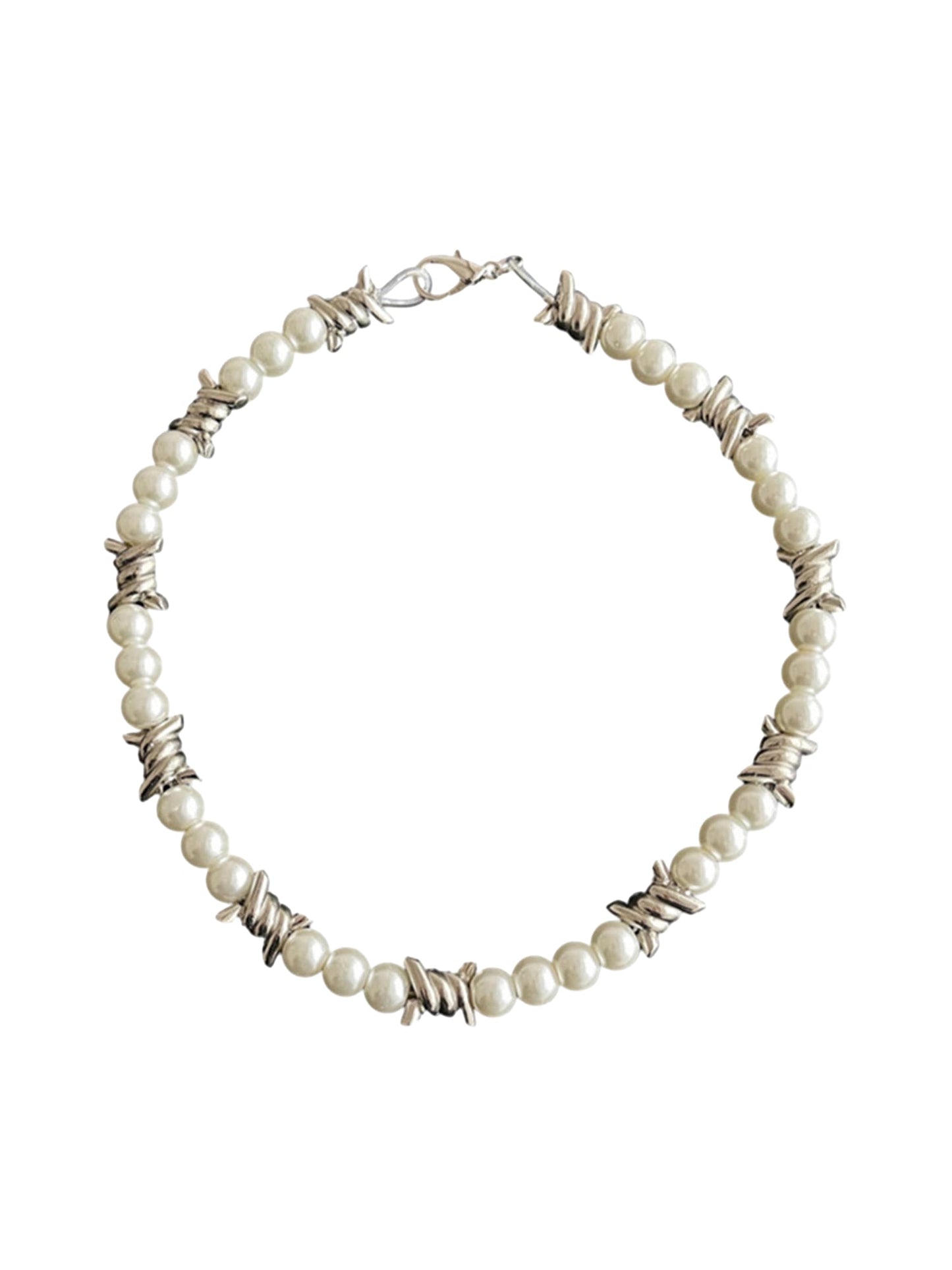 1984 Punk Pearl Necklace - 1895