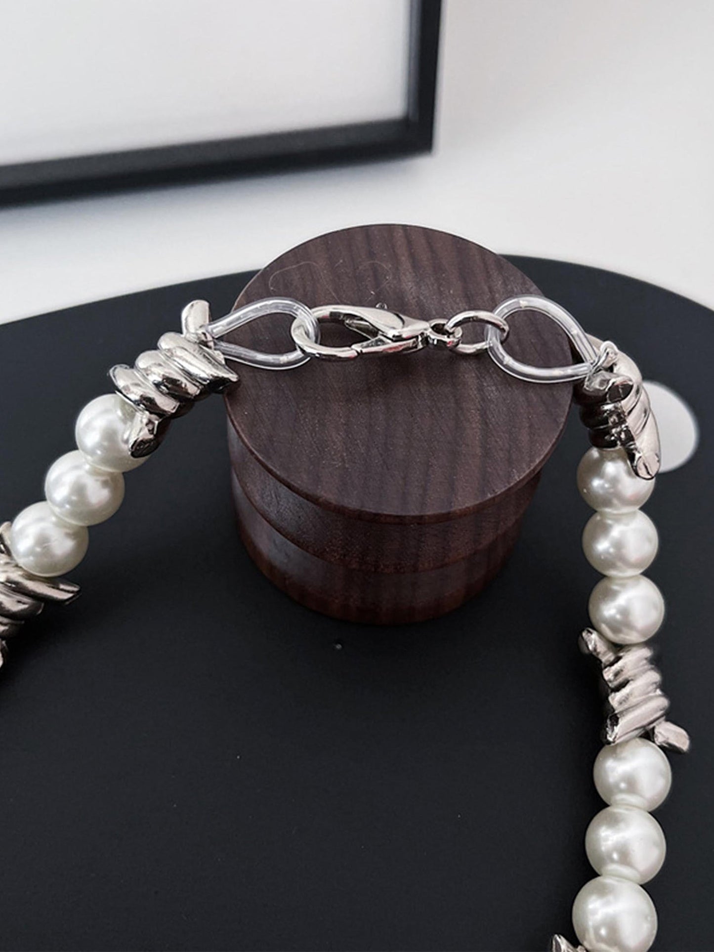 1984 Punk Pearl Necklace - 1895