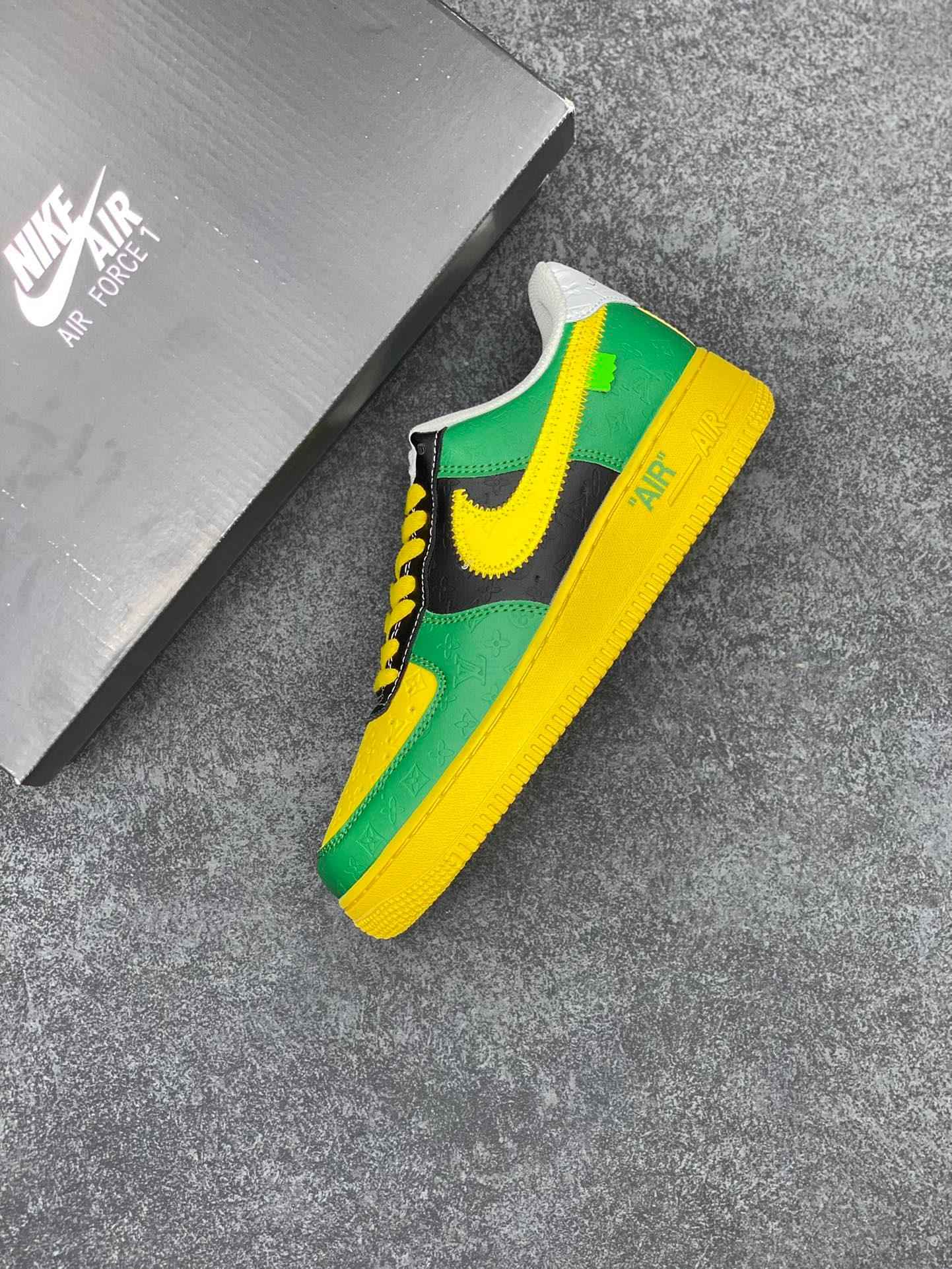 Custom LV x Off-wht x NK Air Force 1 1A9V9C